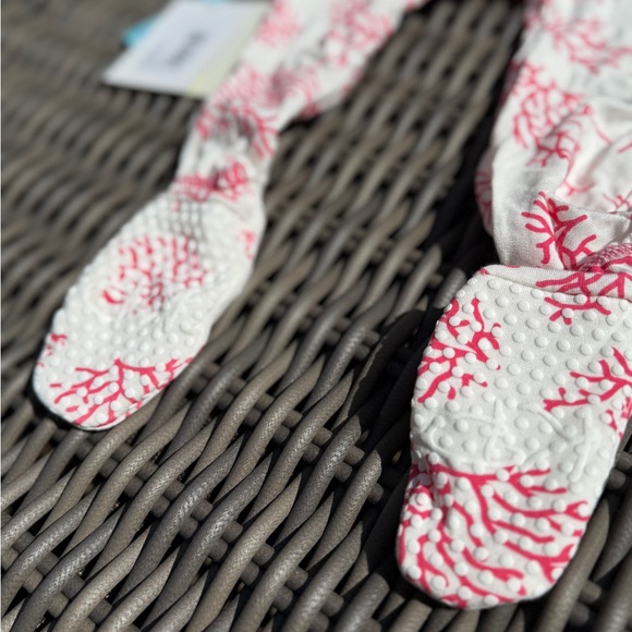 Kickee Pants Coral Print Zip-Up Footie - Size 6-9 months - NWT - Picture 16 of 16